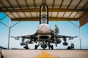 Luke Air Force Base marks final U.S. F-16 flight as transition to F-35 begins