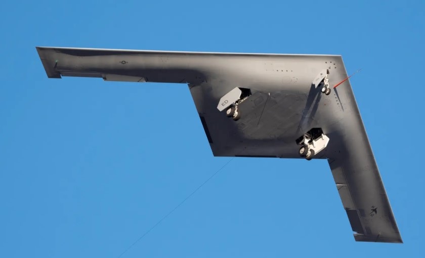 Maiden flight of Northrop Grumman’s B-21 Raider strategic bomber