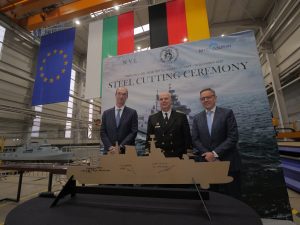 NVL Group: steel cutting of the second MMPV for the Bulgarian Navy