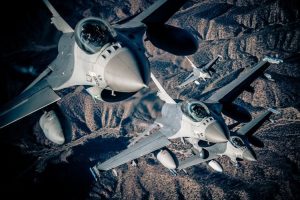 Northrop Grumman F-16 Electronic Warfare suite counters modern radio frequency threats during Air Force testing
