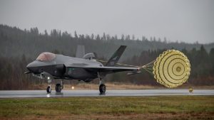Norwegian F-35 fighters on Swedish ground for the first time