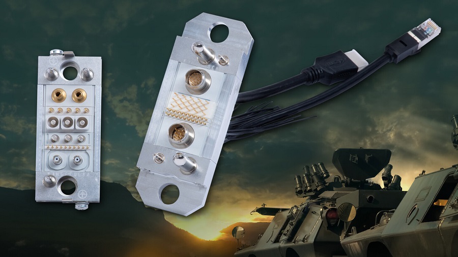 ODU-MAC Silver-Line: the robust interface for military vehicles nad UGVs