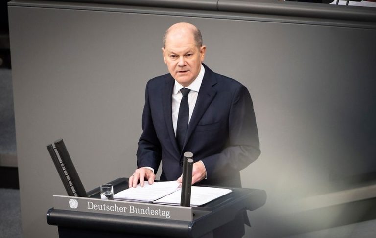 Speaking before the German Bundestag