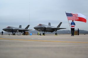 Polish Air Force pilot takes first flight in Lockheed Martin F-35A, marking historic milestone