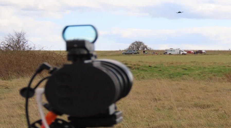 QinetiQ deliver world’s first demonstration of a laser controlled drone during flight
