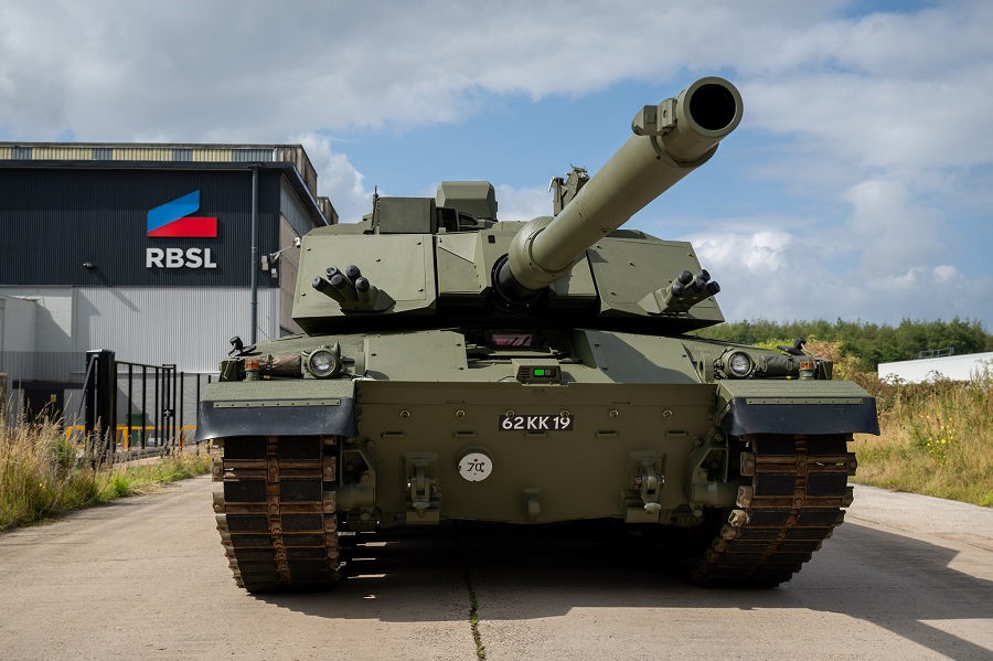 Rheinmetall BAE Systems Land unveil Challenger 3 in first public display at DVD 2024