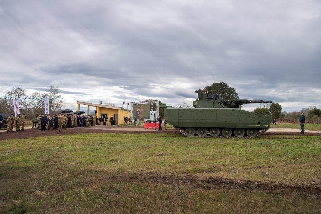 Rheinmetall presents Lynx KF41 infantry fighting vehicle to the Italian Army