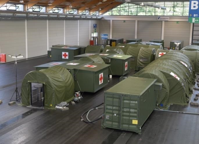 Rheinmetall transfers mobile field hospital to Ukrainian armed forces