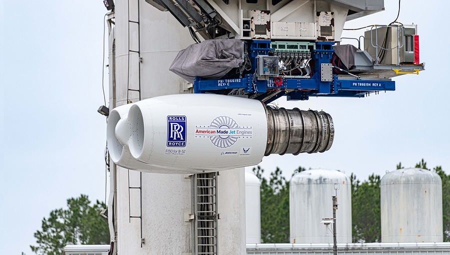 Rolls-Royce begins testing of F130 engines for the USAF B-52 fleet [VIDEO]