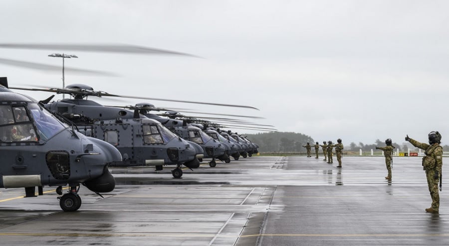 Royal New Zealand Air Force NH90 helicopter fleet receives world-first software upgrade