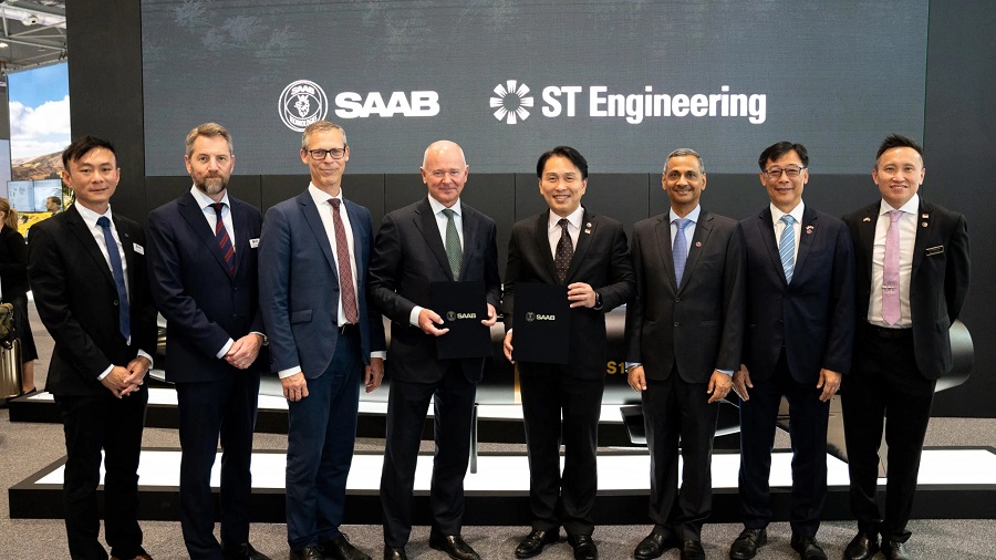 Saab, ST Engineering intend to expand cooperation
