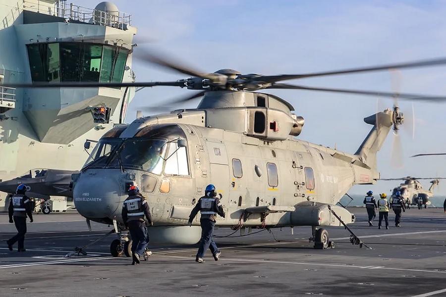 Safran wins contract for support of Merlin helicopter engines