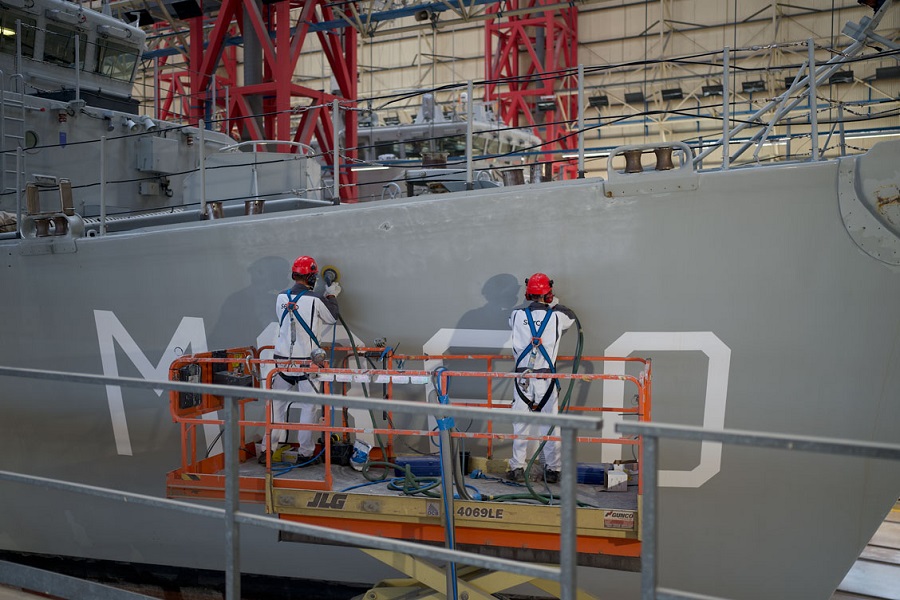 Serexna consortium awarded major maintenance contract for Belgian and Dutch mine countermeasure fleets