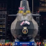 The Royal Navy's latest Astute Class attack submarine