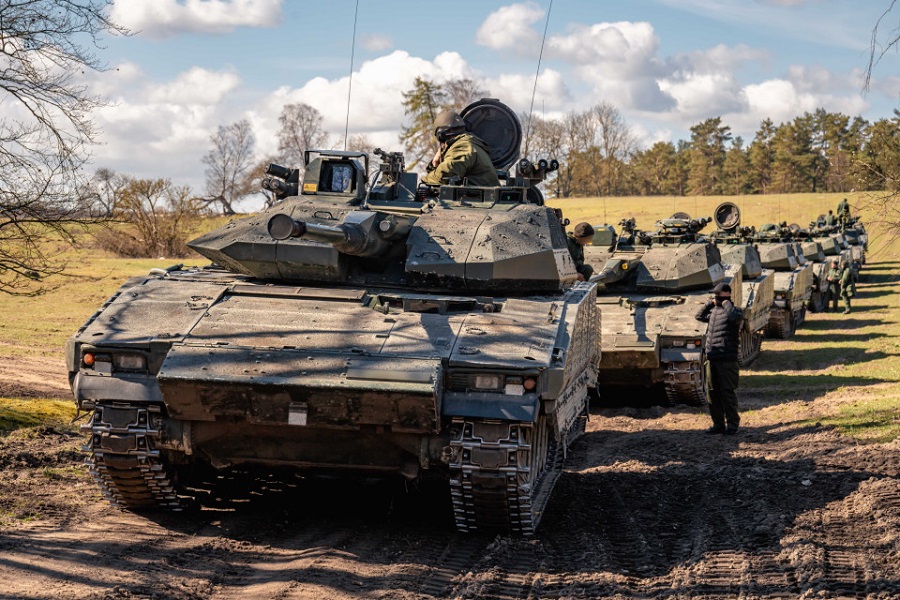 Sweden and Denmark sign agreement to supply CV90 vehicles to Ukraine