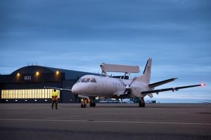 Swedish Air Force participates in NATO surveillance operations over North Atlantic