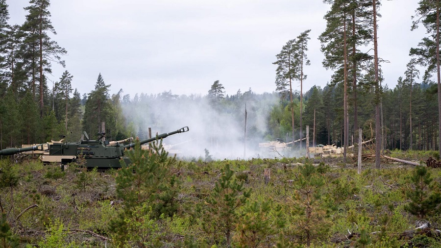 Swift Response 24: U.S. artillery conducts live fire drills in Sweden