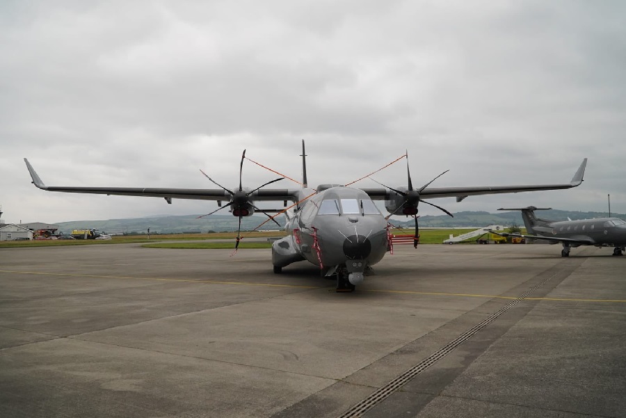 The Republic of Ireland takes delivery of the first Airbus C-295MSA aircraft