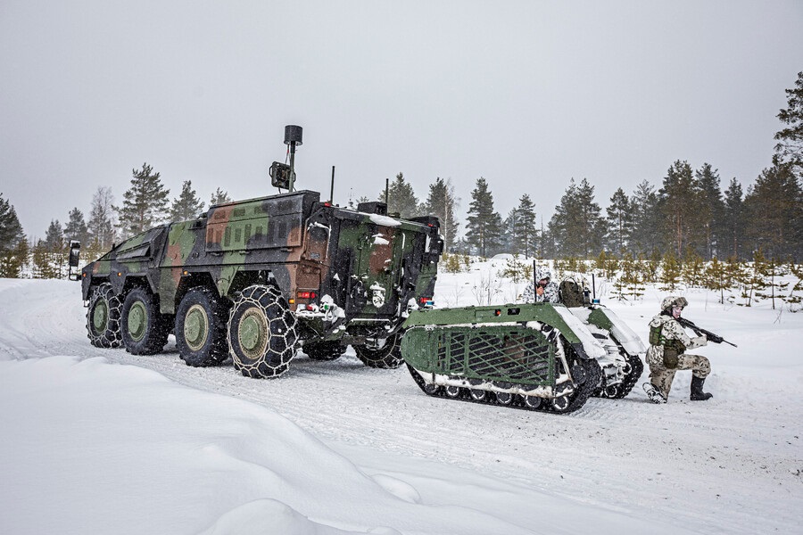 The iMUGS consortium demonstrates military unmanned systems in arctic conditions [VIDEO]