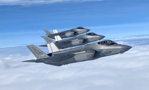 Three more Lockheed Martin F-35A Lightning II fighters delivered to the Danish Air Force