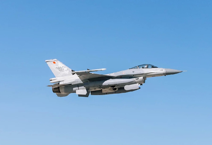 U.S. Air Force completes first flight of F-16 with L3Harris Viper Shield electronic warfare suite