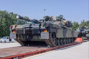 U.S. Army: first batch of armored vehicles arrives at Powidz APS-2 worksite