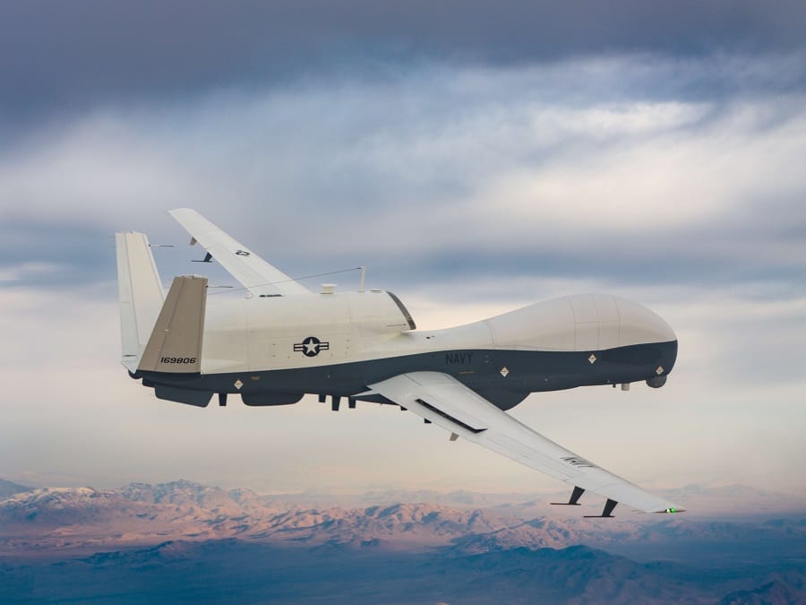 U.S. Navy begins testing latest Northrop Grumman MQ-4C Triton uncrewed aircraft