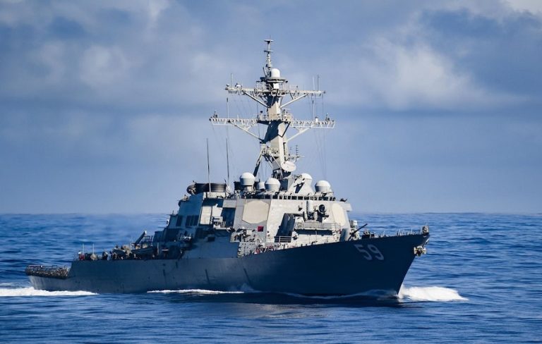The U.S. Navy destroyers USS Stockdale (DDG 106) and USS O’Kane (DDG 77) successfully intercepted and defeated a series of weapons launched by Houthi forces during a transit through the Gulf of Aden. The operation
