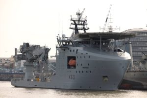 UK: RFA Proteus underwater surveillance ship enters service