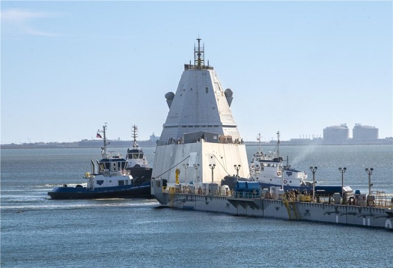HII’s Ingalls Shipbuilding division has successfully undocked the USS Zumwalt (DDG 1000)