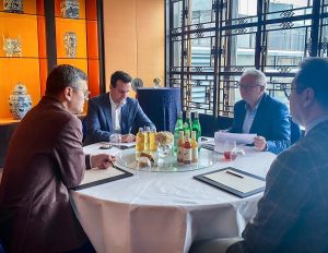 Ukrainian foreign minister meets head of German defence giant Rheinmetall