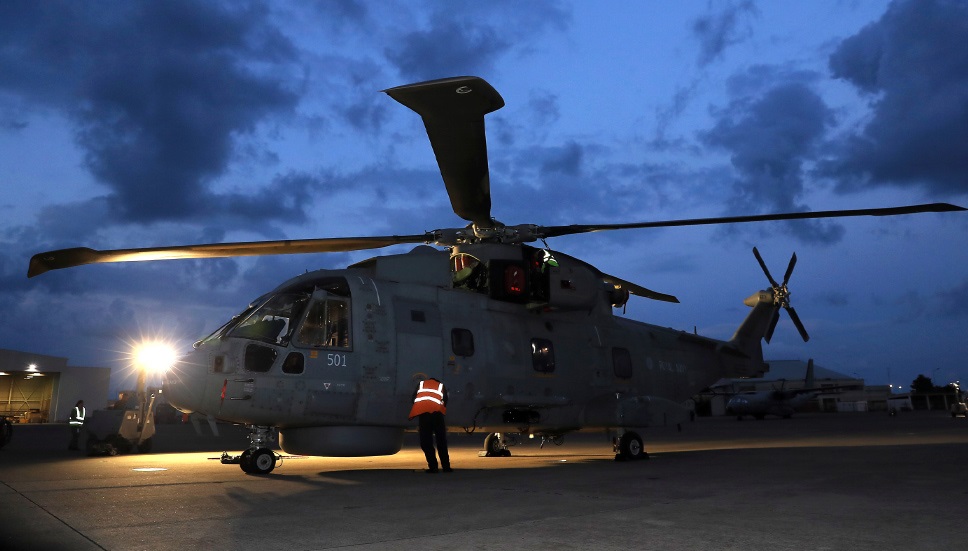 United Kingdom to extend the service life of AW101 helicopters