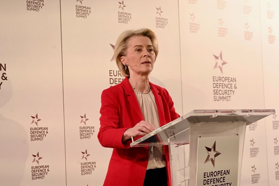 Von der Leyen: European Union needs to turbocharge defence-industrial capacity
