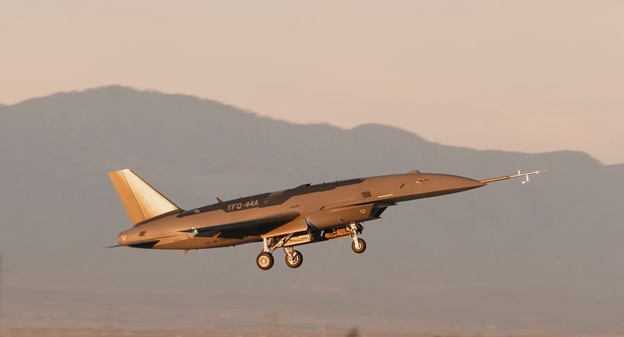Anduril’s YFQ-44A begins flight testing after 556 days, advancing U.S. Air Force autonomy efforts