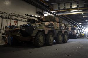 The Australian Department of Defence has announced that the first domestically built Boxer Combat Reconnaissance Vehicles have rolled off the assembly line. The initial seven vehicles were produced at Rheinmetall Defence Australia’s facility in Redbank, Queensland.