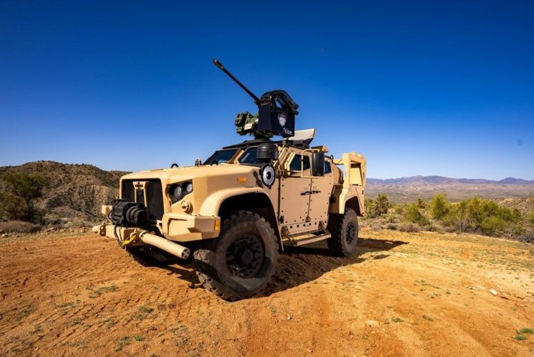 EOS Defense Systems USA has announced the development of enhanced counter Unmanned Aerial Systems (CUAS) features for its Slinger Remote Weapon System (RWS) in response to the growing threat posed by hostile drones. The upgrades include Aided Target Recognition and selectable levels of autonomy aimed at improving protection for critical assets and military formations.