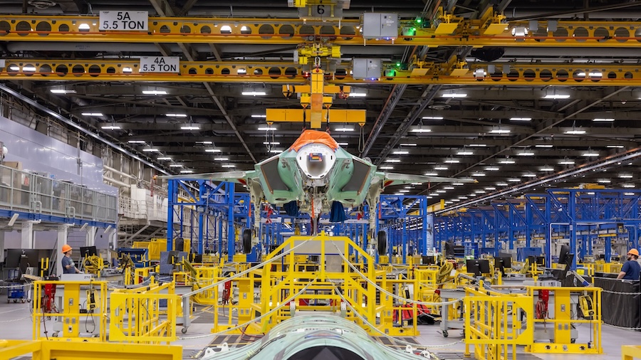 Germany’s first F-35A reaches final assembly stage at Lockheed Martin facility in Fort Worth, Texas [VIDEO]