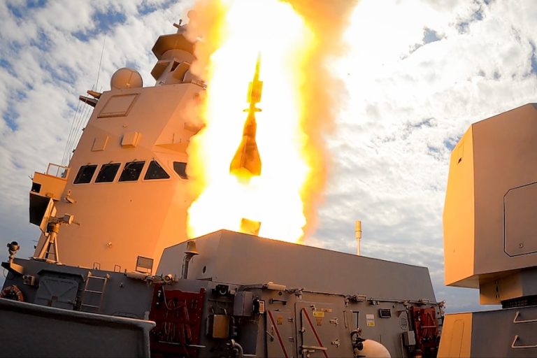 Italian Navy conducts Aster 30 missile test from PPA Raimondo Montecuccoli to validate air defence capability