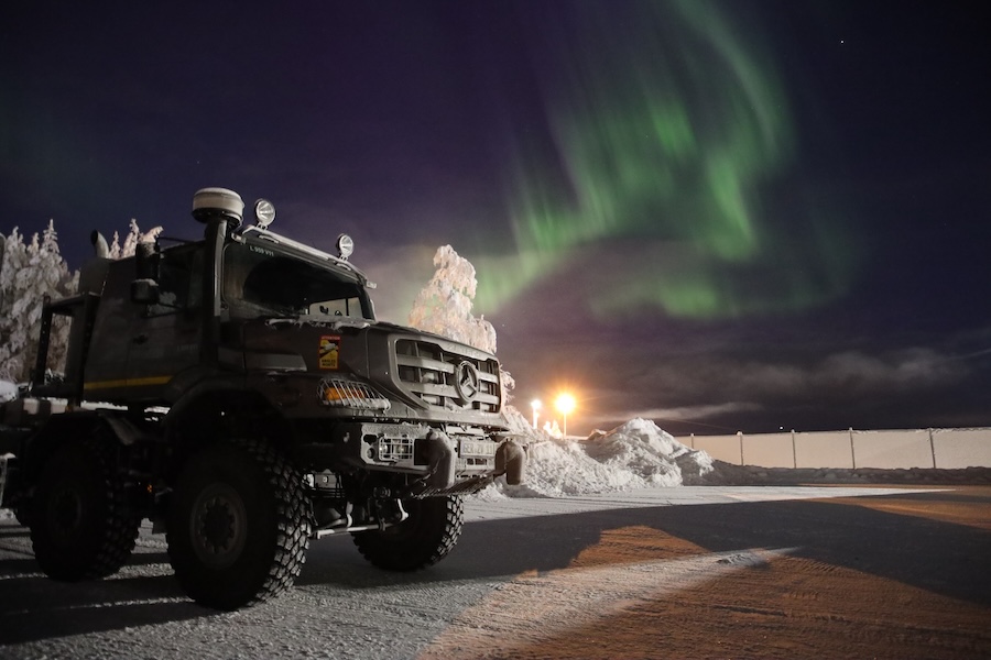Mercedes-Benz Zetros defence trucks successfully complete Arctic winter trials in Finnish extreme conditions