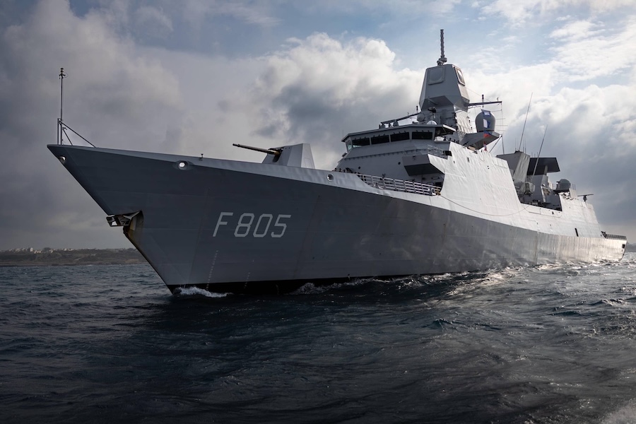 Netherlands deploys air defence frigate HNLMS Evertsen to eastern Mediterranean to support allied defence and Cyprus