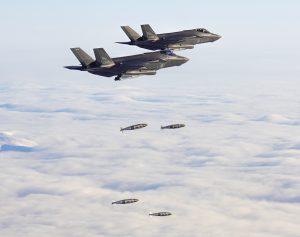 Royal Norwegian Air Force F-35A fighter aircraft carried out a live-fire exercise in Norway on 9 March 2026, NATO Allied Air Command reported. During the drill, two aircraft released four GBU-31 Joint Direct Attack Munition bombs.