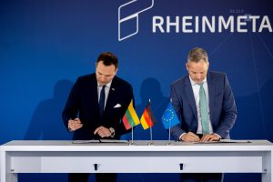 Rheinmetall breaks ground on Lithuania artillery plant to boost NATO ammunition supply chain