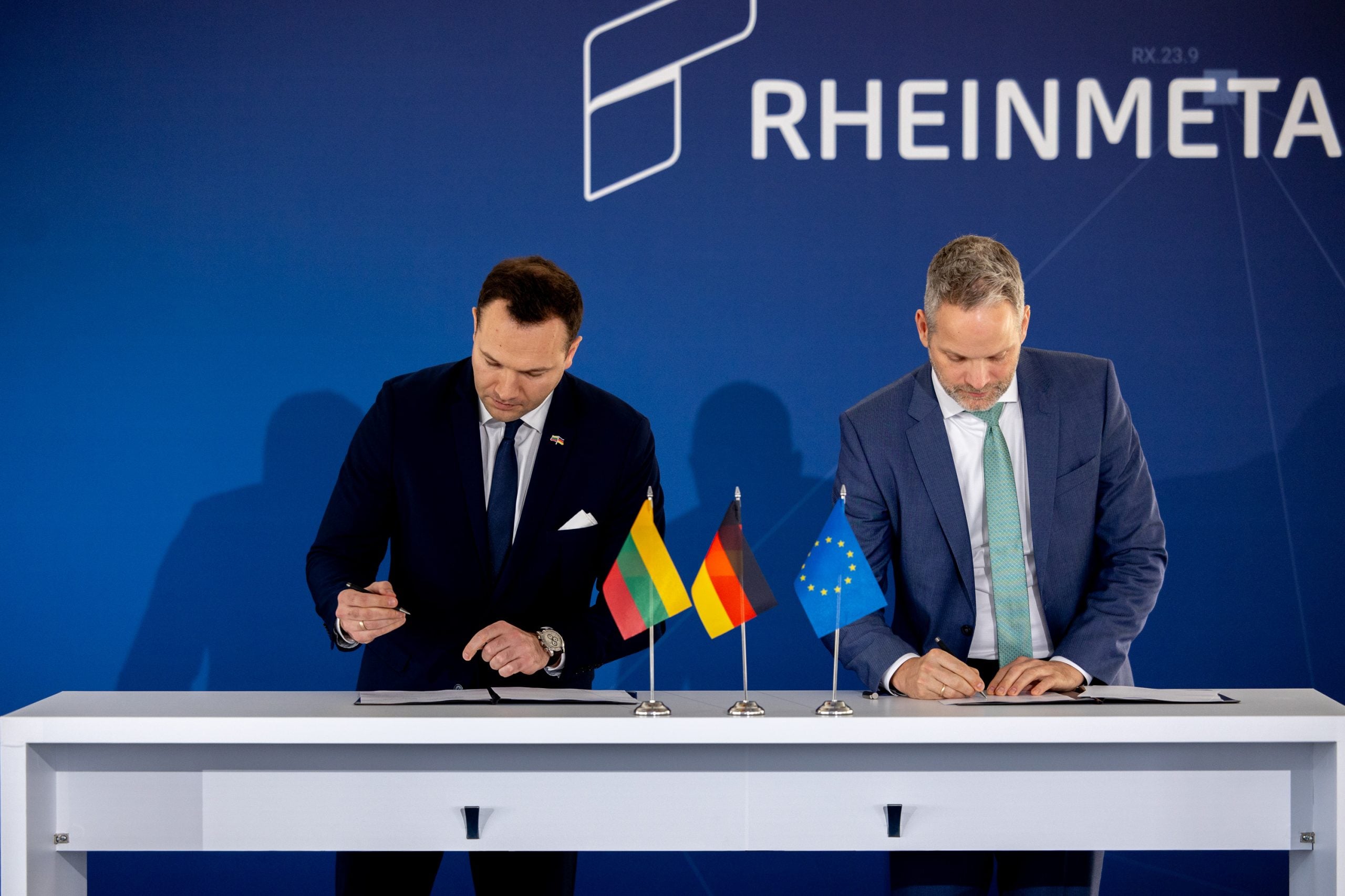 Rheinmetall breaks ground on Lithuania artillery plant to boost NATO ammunition supply chain