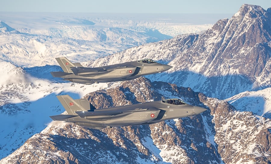 Royal Danish Air Force deploys F-35 fighter jets alongside United States and Canada in North Atlantic