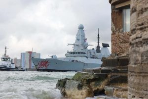 The Royal Navy destroyer HMS Dragon has departed Portsmouth for the Eastern Mediterranean to reinforce British defensive capabilities in the region. The deployment forms part of a wider UK military response as threats to British interests continue to evolve.