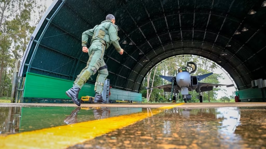 Saab: Gripen E begins Quick Reaction Alert duty with Brazilian Air Force at Anápolis base