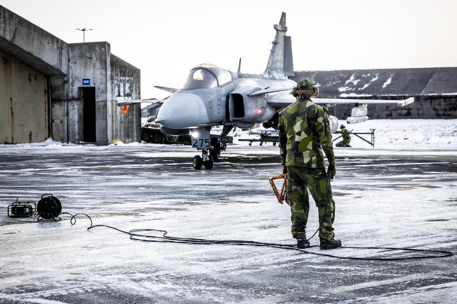 Swedish Air Force completes first NATO Icelandic Air Policing mission with Gripen fighters in historic Arctic deployment