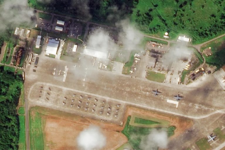 United States deploys F-35 fifth-generation gighters to Puerto Rico, satellite image shows