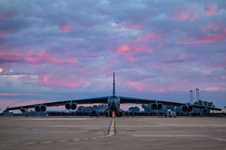U.S. Air Force B-52H Stratofortress bombers left Spain on 24 November to return to Barksdale Air Force Base in Louisiana