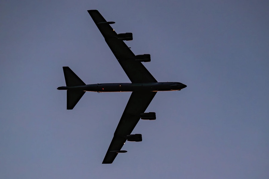 U.S. Air Force B-52 aircraft from Barksdale Air Force Base